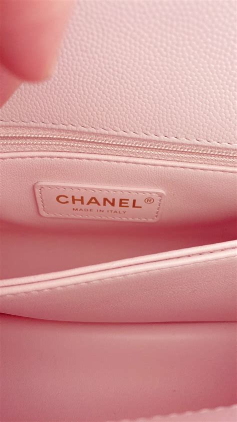 chanel coco handle inside